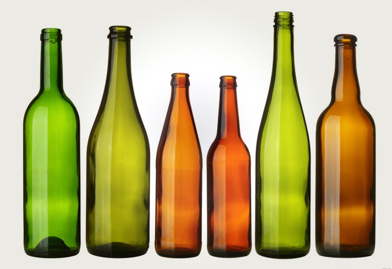 Разновидности бутылок из стекла